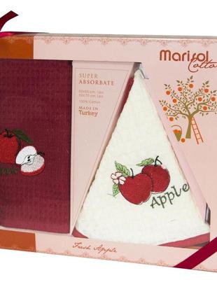 Набір кухонних рушників marisol 2k-a 50*70+50*50, 3490