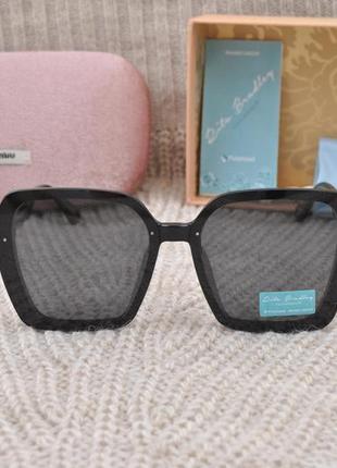 Фирменные солнцезащитные  очки  rita bradley polarized rb730 с глиттером3 фото