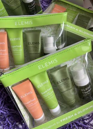 Набір для догляду за обличчям elemis superfood favorites fresh &amp; glowing