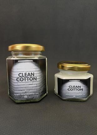 Аромасвічка «clean cotton »