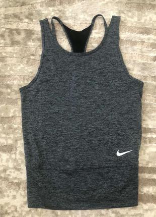 Nike dry fit спортивная майка