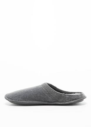 Крокс бая домашние тапцы с теплым мехом серые crocs baya slippers grey2 фото