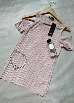 Нежная блуза блузка f&f с драпировкой4 фото