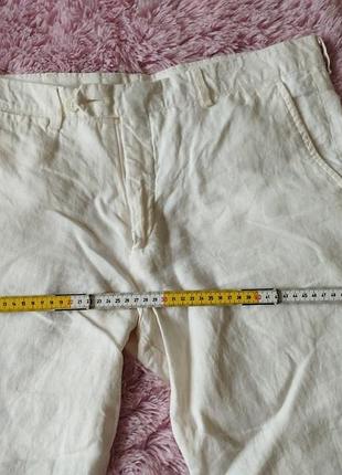 Штаны палаццо льняные 6