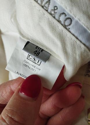 Штаны палаццо льняные 8