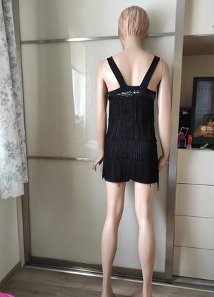 Сукня з бахромою t&r 6