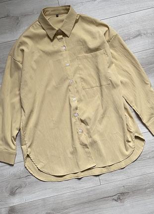 Рубашки с заниженной линией плеч и карманом спереди shein3 фото