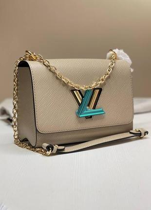 Сумка в рідкому виконанні у стилі louis vuitton twist
