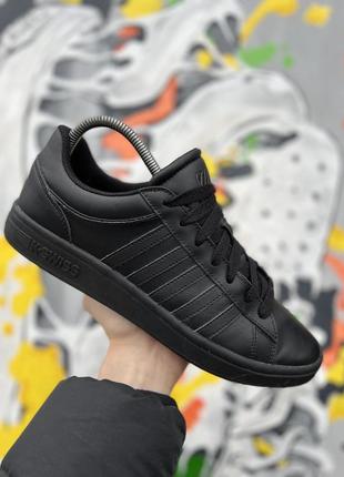 K swiss кроссовки черные оригинал 42 размер