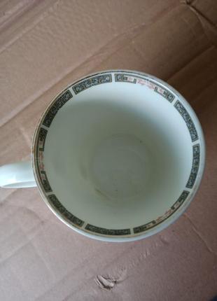 Колекційна порцелянова чашка, серія "Індійський дерево"3 фото