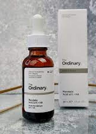 Пілінг для обличчя з мигдальною кислотою the ordinary mandelic acid 10% + ha оригінал