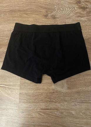 Класні, труси, боксерки, котонові, чорного кольору, від бренду: jack&jones.3 фото