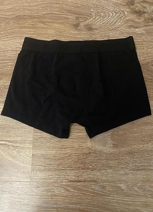 Класні, труси, боксерки, котонові, чорного кольору, від бренду: jack&jones.7 фото
