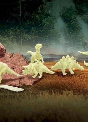 Набор для раскопок 4m светящийся динозавр (в ассорт. 6 шт.) (00-05920)5 фото