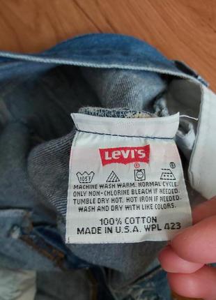 Стильная джинсовая юбка, levi's размер с6 фото