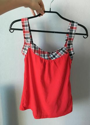 Червона майка для сну піжама піжамна