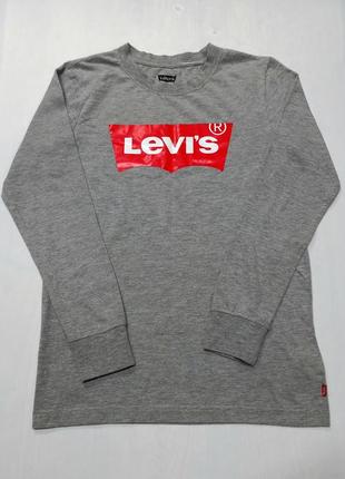 Кофта levi's, джемпер серый levis