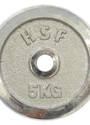 Диск для штанги hsf 5 кг (dbc 102-5)