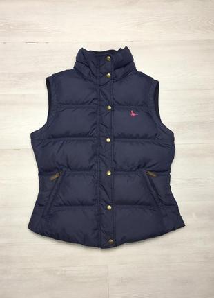 Брендова тепла пухова жилетка jack wills
