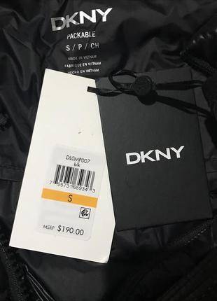 Куртка зимняя пуховик dkny packable puffer jacket dl0mp007 оригинал5 фото