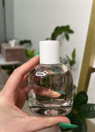 Zara wonder rose 90 ml туалетная вода женская (оригинал оригинал испания)