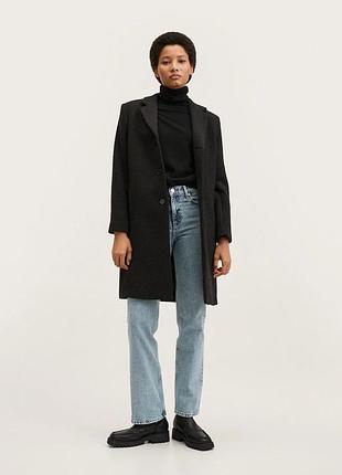Новые крутые джинсы mango staight regular mid waist
