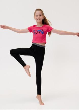 9-10/10-11/11-12/12-13 р новые фирменные спортивные лосины леггинсы для спортивных занятий девочке sinsay