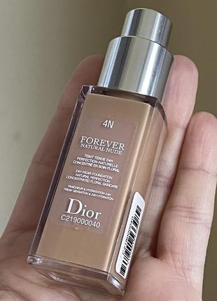 Diorskin forever natural nude тональная основа для лица 4n