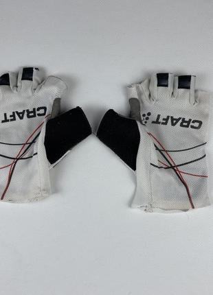 Велосипедные перчатки для фитнеса craft