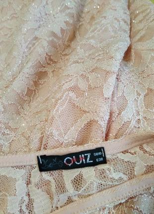 Красивое стрейчивое кружевное платье от quiz3 фото