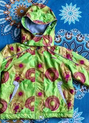 Фирменная, демисезонная куртка для девочки или мальчика 3-4 года - icepeak