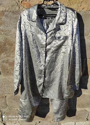 Стильная атласная пижама canda