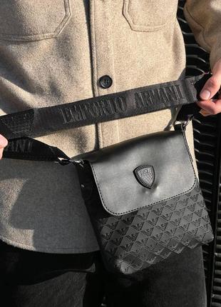 Сумка-месенджер emporio contrast armani, ea7