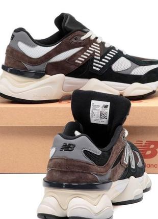 Мужские кроссовки new balance 9060 rain cloud brown.5 фото