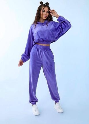 Велюровий спортивний костюм7 фото