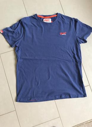 Футболка фирменная модная стильная трикотажная super dry размер xl