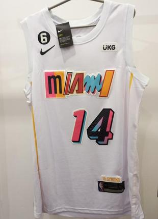 Джерсі (майка) нба nba nike miami heat1 фото