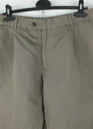 Укороченные чино брюки suitsupply cotton/linen campo chino shortened pants2 фото