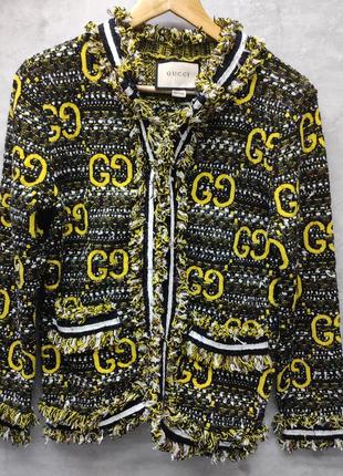 Пиджак твид gucci