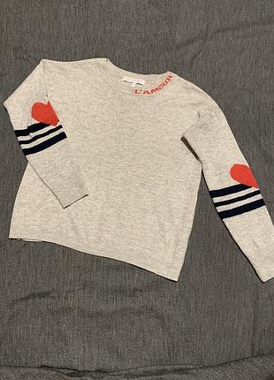 Свитер с сердечками