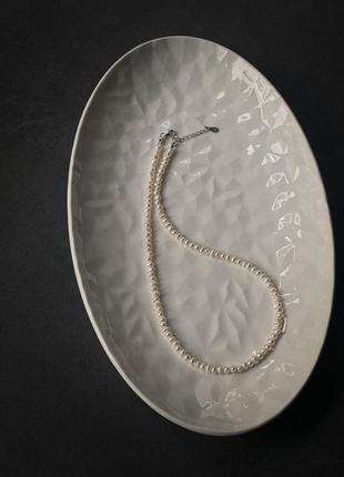 Классическое ожерелье из речного жемчуга