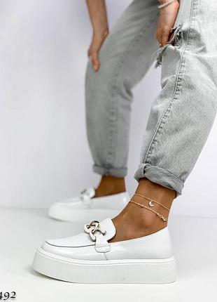 ♥️ кожаные лоферы