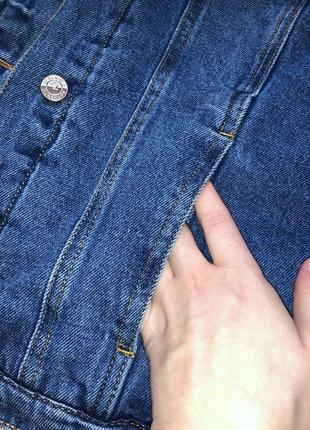 Джинсовая шерпа джинсовка куртка меховая с мехом джинсова9 фото