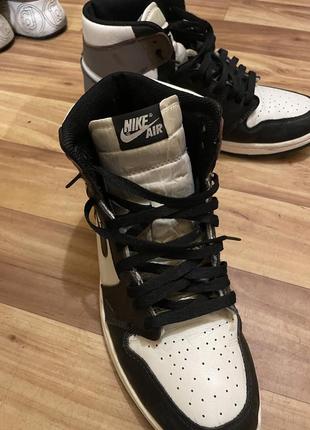 Jordan 1 high dark mocha оригинал!2 фото