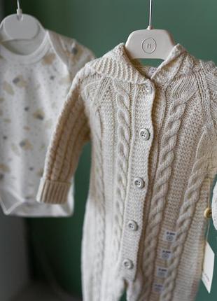 Комплект комбинезон из боди, премиум качество