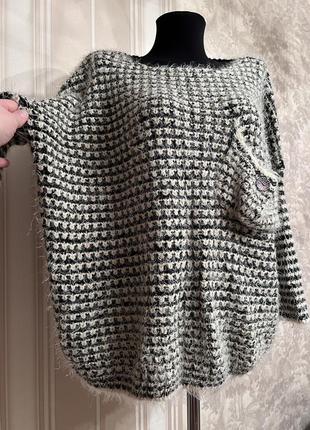 Кофта, свитер с укороченным рукавом4 фото