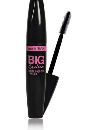 Тушь для ресниц big lashes colour intense силиконовая щеточка1 фото