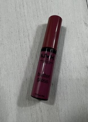 Nyx professional makeup butter gloss blg15 angel food cake9 фото