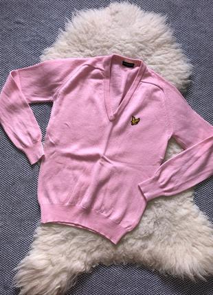 Свитер lyle scott vintage винтаж ретро кофта шерстяной шерсть вовна