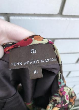 Шелковая блузка,майка, fenn wright manson4 фото